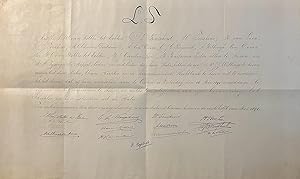Publication Assen Legal 1891 | Manuscript in Dutch of invitation for the dinner of J.J. Willinge ...