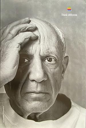 Original Vintage Poster - Apple - Think Different: Pablo Picasso