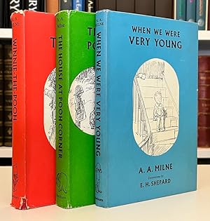 Winnie-the-Pooh; The House at Pooh Corner; When We Were Very Young [Set of 3 1960s Editions in Or...