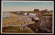 Cliftonville Palm Bay 1938 Postcard