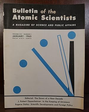 Bulletin of the Atomic Scientists A Magazine of Science and Public Affairs 13 Issues