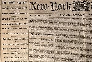 [Civil War] 10 Issues of the New York Tribune July 1864