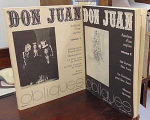 Obliques 4 & 5: Don Juan: Analyses d'un mythe, Volumes 1 & 2