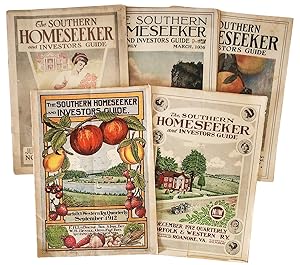 The Southern Homeseeker and Investors Guide, Five Issues, 1912-1916