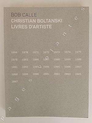 Christian Boltanski. Livres d'artiste. 1969-2007.