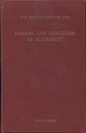 Nature and Functions of Authority