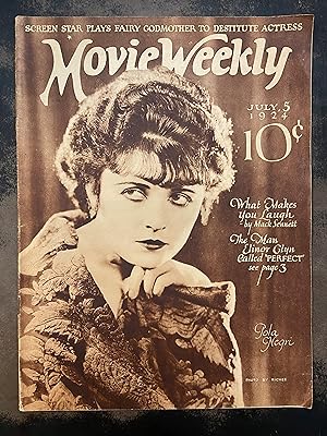 Movie Weekly Magazine: July 5, 1924 Pola Negri (Vol. IV, No. 22)