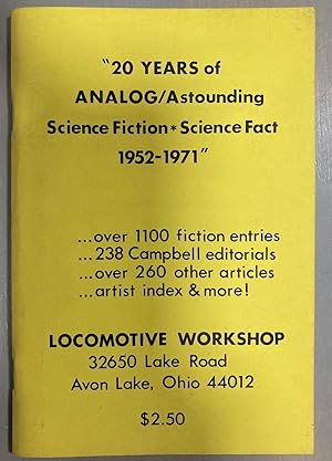 20 Years of Analog / Astounding Science Fiction * Science Fact 1952-1971