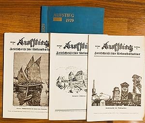 AUSFLUG, Zeitschrift für Urlaubskultur.11 Hefte ( Folge 12, 4, 5, 6, 7, 8, 9, 10, 11, 12 ) im Osc...