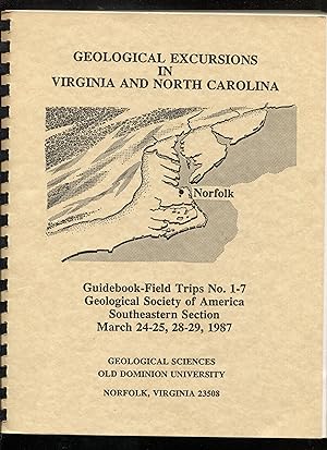 geological excursions in virginia and north carolina