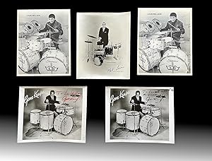 [Krupa, Bellson & Lewis] Jazz Drummer Photos Inscribed to Lou Williams & Long & McQuade Ltd