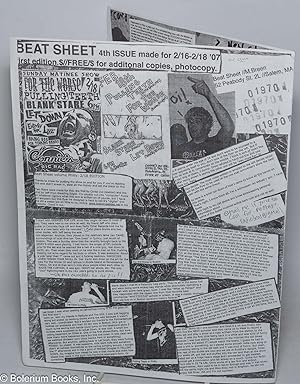 Beat sheet, issue #4 (2/16-2/18, '07)