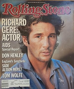 Rolling Stone Issue No. 446 April 25, 1985 Richard Gere