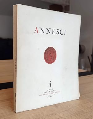 Annesci N° 4 - Annecy, Essai de géographie urbaine (1re partie)