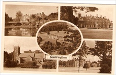 Sandringham Norfolk Vintage Postcard