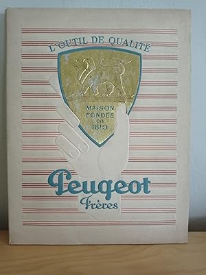 Peugeot Frères, l'outil de qualité. Maison fondée en 1810. Photographies de Robert Doisneau