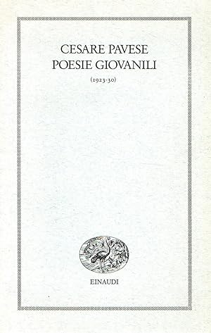 Poesie giovanili (1923-30)