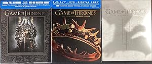 GAME of THRONES Seasons One to Eight (Complete Set of All Eight Seasons - Blu Ray and 4K Ultra HD)