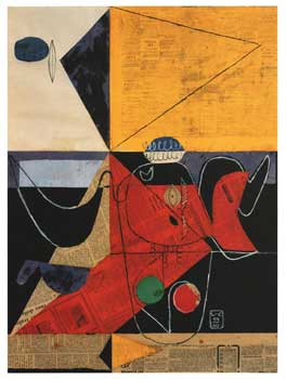 Le Corbusier, Drawings, Collages, & Gouaches: 1928-1962, March 6-April 19, 2003. Announcement for...