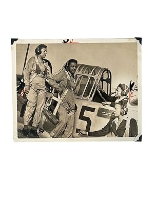 Black Female WWII Parachute Riggers at Tuskegee Airfield