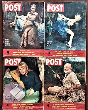 Hemingway On Safari in Picture Post Magazine, Complete in Four Consecutive Issues