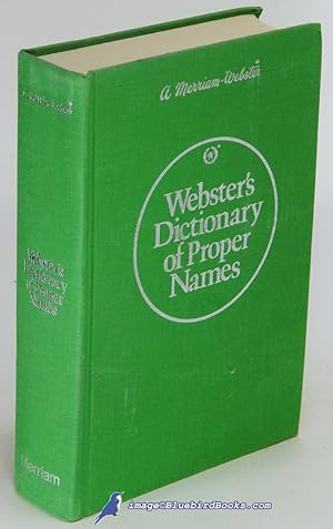 Webster's Dictionary of Proper Names
