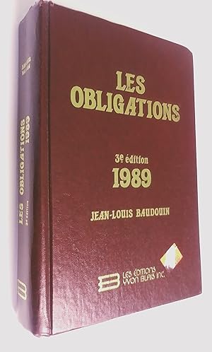 Les obligations, 3e édition, 1989