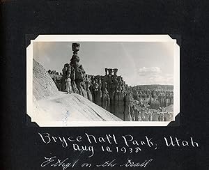 NATIONAL PARKS in UTAH, WYOMING and ARIZONA 1938 PHOTO ALBUM