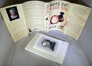 "White Cat, Black Dog: Stories" [SIGNED] PLUS "The Girl Who Did Not Know Fear" [SIGNED]