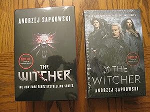 Five Book Lot (Two Boxed Sets) of The Witcher, including: The Last Wish; Sword of Destiny; Blood ...