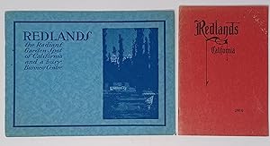 Two promotional brochures on the California town of Redlands