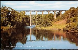 Llagollen Pontcysyllte Aqueduct Postcard