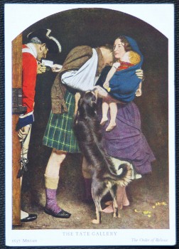Millais The Order Of Release Postcard