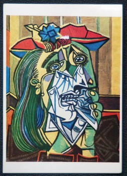 Picasso La Femme Qui Pleure Postcard