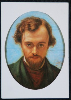 Dante Gabriel Rossetti Holman Hunt Postcard