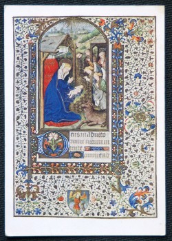 The Nativity French XV Century Art Card
