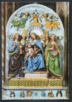 Florence Basilica S. Croce Postcard