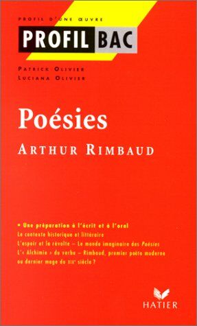 Profil D'Une Oeuvre: Rimbaud