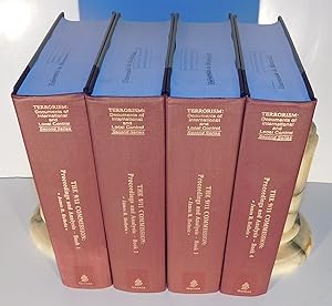 THE 9/11 COMMISSION : PROCEEDINGS AND ANALYSIS (complete book set ; book 1 to 4)