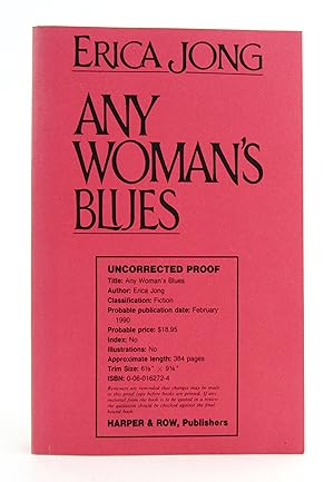Any Woman's Blues, Uncorrected Proof
