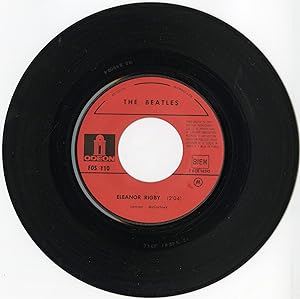 "THE BEATLES" Eleanor Rigby / Yellow Submarine SP 45 tours original français / ODEON FOS 110 (1966)