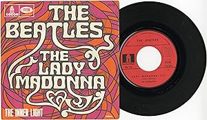"THE BEATLES" The Lady Madona / The inner light SP 45 tours original français / ODEON FO 111 (1968)