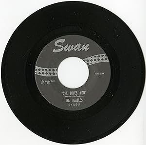 "THE BEATLES" She loves you / I'll get you SP 45 tours original U.S.A / SWAN S-4152-S (1964) No "...