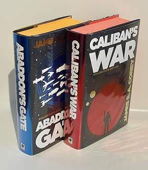 Abaddon's Gate, Caliban's War. Both double signed and matched numbered. (The Expanse Series) book...
