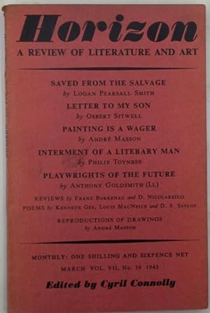 Horizon. A Review of Literature and Art. March, 1943