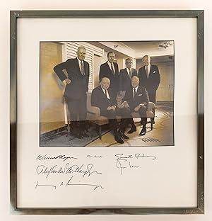 PHOTO FROM 'THE FIFTH ANNUAL REPORT OF THE SECRETARIES OF STATE' (1987) SIGNED 6x
