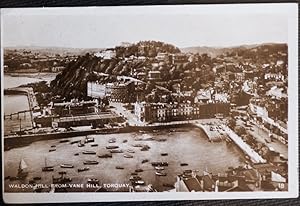 Torquay Waldon Hill Real Photo Postcard