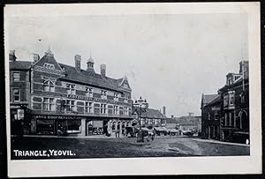 Yeovil Triangle Somerset c. 1920's Postcard