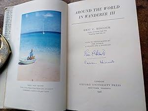 Around the World in Wanderer 111 (SIGNED by Eric and Susan Hiscock)