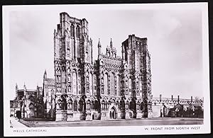 Wells Cathedral Real Photo Postcard